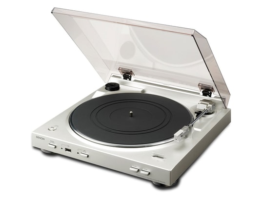 Platine disque DENON DP-200USB Argent