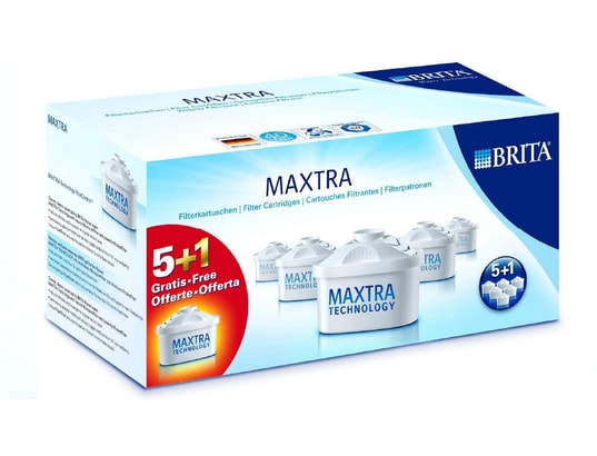 Pack de cartouches filtrantes BRITA 101929 MAXTRA x  5 + 1 gratuite