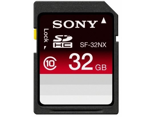 Carte m�moire 32 Go SONY SF32NX classe 10