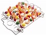 Accessoire barbecue WEBER Jeu de 6 brochettes + support 6405