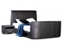 Lit multim�dia BODY IMPRESSION LIT MULTIMEDIA 160 CUIR NOIR
