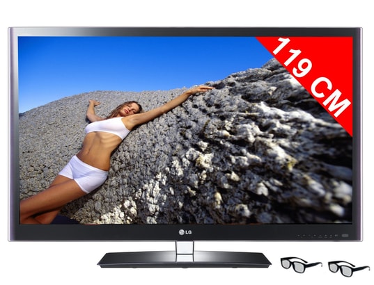 T�l�viseur LED 119 cm Full HD 3D  LG 47LW5500