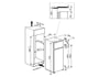 R�frig�rateur cong�lateur encastrable WHIRLPOOL ART369/A+