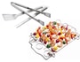 Accessoire barbecue WEBER Kit 3 ustensiles + jeu  6 brochettes