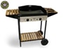 Accessoire barbecue FORGE ADOUR Chariot acier et bois CHIB600