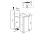 R�frig�rateur encastrable 1 porte WHIRLPOOL ARZ009/A+/6