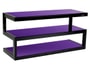 Meuble TV NORSTONE Esse Noir verre Violet