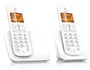 T�l�phone sans fil PHILIPS CD2802 Duo blanc