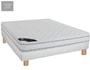 Ensemble 1 personne SEALY Lit SUCCESS 90 pied naturel