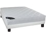 Ensemble 1 personne SEALY Lit SALOME 90 pied wenge
