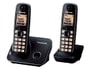 T�l�phone sans fil PANASONIC KX-TG6612FRB Duo Noir