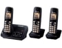 T�l�phone sans fil PANASONIC KX-TG6623FRB Trio Noir