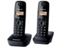 T�l�phone sans fil PANASONIC KX-TG1612FRH Duo Noir