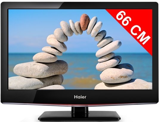 T�l�viseur LED 66 cm Full HD HAIER LET26C430F