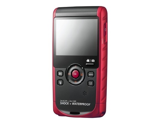 Cam�scope de poche SAMSUNG HMX-W200 rouge