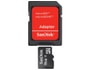 Carte m�moire 16 Go SANDISK Micro SD 16 Go + adaptateur SD