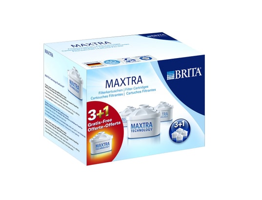 Pack de cartouches filtrantes BRITA MAXTRA 3 +1 gratuite 100482