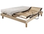 Matelas + Sommier 2 x 80 x 200 EBAC Lit electrique S60 160 x 200