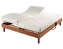 Matelas + Sommier 2 x 70 x 190 EBAC Lit electrique S64 140 x 190