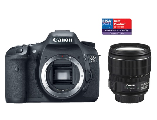 Appareil photo num�rique reflex CANON EOS 7D kit 15-85 IS