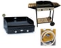 Plancha gaz FORGE ADOUR IBERICA 600 ACIER + CHIF600 + Tuyau