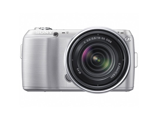 Appareil photo Hybride SONY NEX-C3 argent + objectif 18-55mm