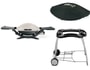 Barbecue gaz WEBER Q 200 + Chariot 6549 + Housse 6551