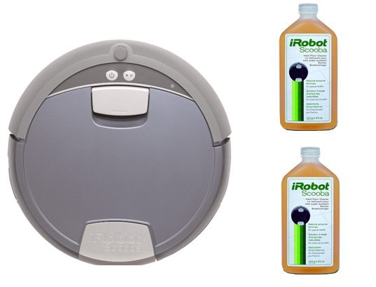Nettoyeur robot IROBOT SCOOBA +Nettoyant x 2