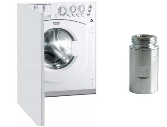 Lave linge encastrable HOTPOINT ARISTON AWM129 + MWC013