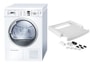 Seche linge Condensation BOSCH WTW86380FF + SKS100