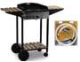 Plancha gaz FORGE ADOUR IBERICA 450 ACIER + CHIB450 + Tuyau