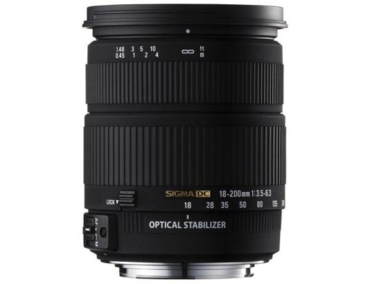 Objectif Reflex SIGMA 18-250mm F3,5-6,3 DC OS Canon