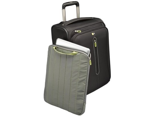 Sacoche � roulettes ordinateur portable CASELOGIC PTU-221 trolley + housse pc