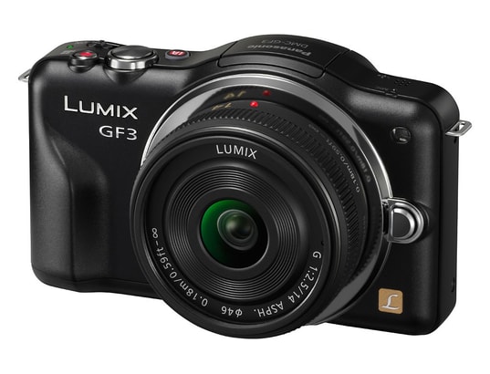 Appareil photo � objectif interchangeable PANASONIC Lumix DMC-GF3CEFK noir + 14mm