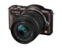 Appareil photo � objectif interchangeable PANASONIC DMC-GF3KEFT chocolat + 14-42mm