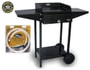 Plancha gaz FORGE ADOUR IBERICA 450 ACIER + CHIF450 + Tuyau