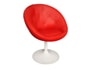 Fauteuil LIGNE UBALDI NEWPORT BLANC/ROUGE