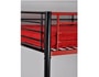 Lit superpos� LIGNE UBALDI TWINNY NOIR/ROUGE