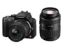 Appareil photo � objectif interchangeable PANASONIC DMC-G3WEGK noir 14-42 + 45-200 mm