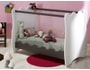 Lit b�b� SOFAMO Doudou taupe et blanc