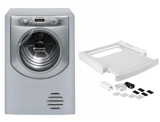 Seche linge Condensation HOTPOINT ARISTON AQCF951BS + SKS100
