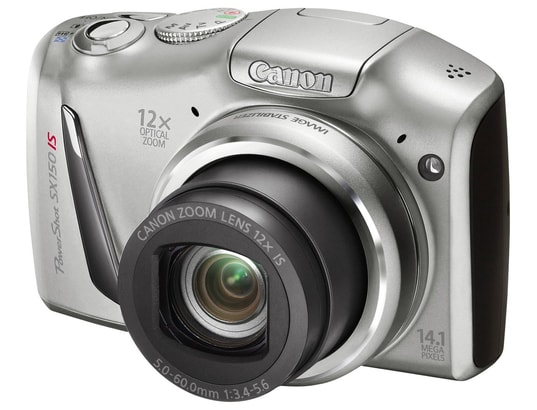 Appareil photo num�rique compact CANON PowerShot SX150 IS argent