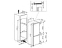 R�frig�rateur cong�lateur encastrable WHIRLPOOL ART866/A+
