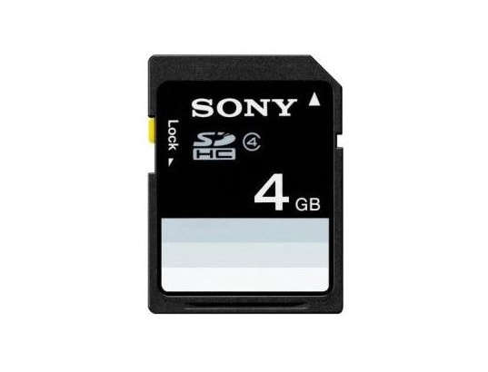 Carte m�moire  4 Go SONY SF4N4REMB