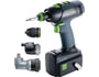 Perceuse - visseuse sans fil FESTOOL T 18+3 Li 3.0 Set