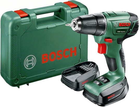 Perceuse - visseuse sans fil BOSCH PSR 14.4Li new (2 batteries)