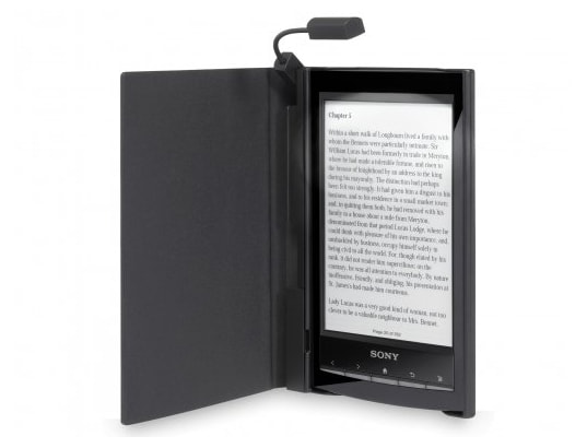 Housse lecteur ebook SONY PRSA-CL10B noire avec liseuse