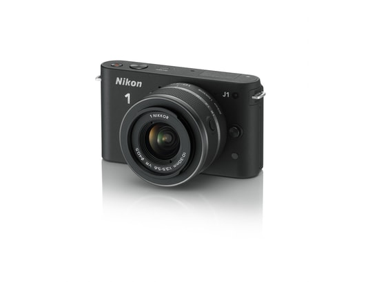 Appareil photo � objectif interchangeable NIKON 1 J1 noir + 10-30mm