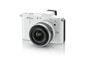 Appareil photo � objectif interchangeable NIKON 1 V1 blanc + 10-30mm