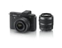 Appareil photo � objectif interchangeable NIKON 1 V1 noir + 10-30mm + 30-110mm